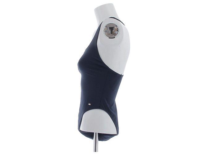 Tommy Hilfiger Einteiliger Badeanzug Marineblau - Ansicht 4