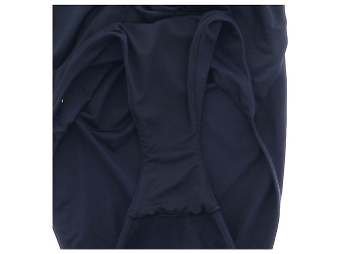 Tommy Hilfiger Einteiliger Badeanzug Marineblau - Ansicht 5