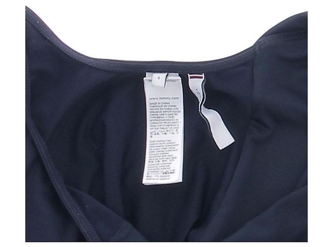 Tommy Hilfiger Einteiliger Badeanzug Marineblau - Ansicht 7