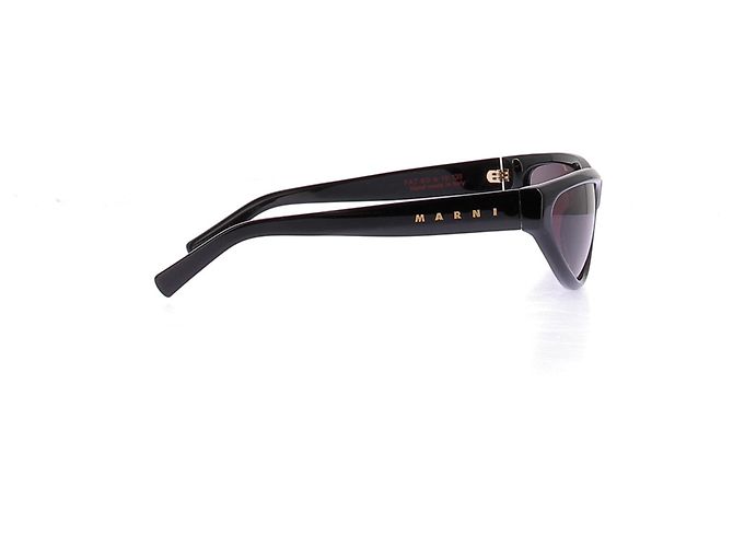 Marni Gafas de sol negras "Mavericks" - vista 3