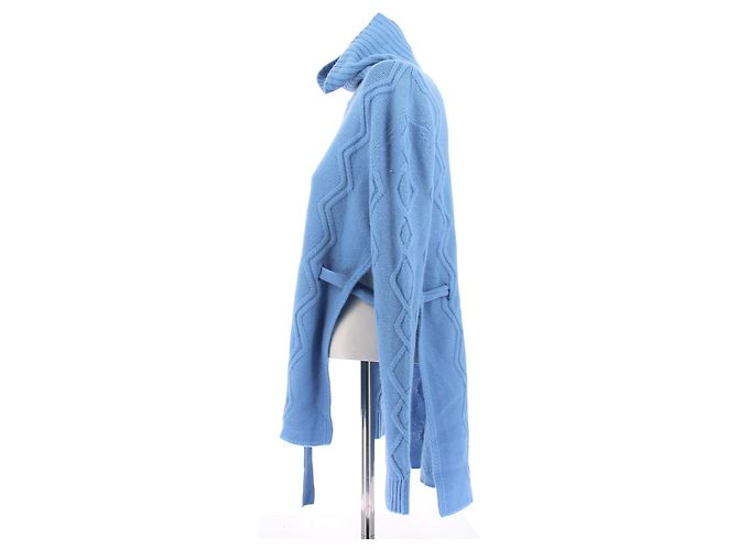 Autre Marque Pullover aus Kaschmir in Blau - Ansicht 4