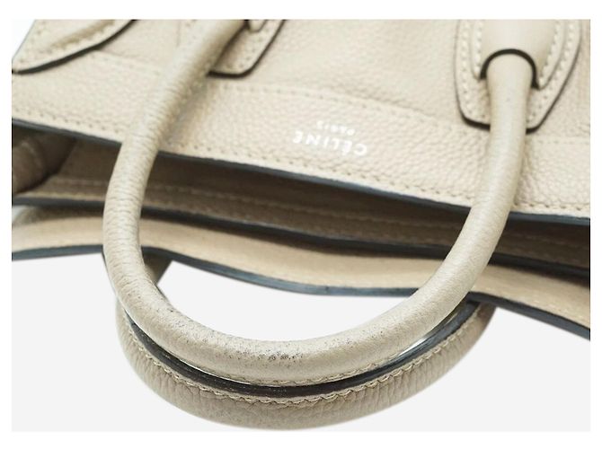 Céline Borsa a mano 2 in 1 in pelle di vitello Nano Luggage - vista 10