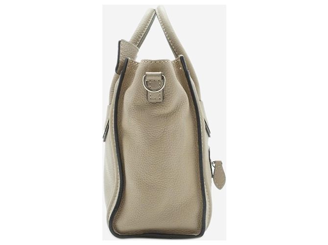 Céline Borsa a mano 2 in 1 in pelle di vitello Nano Luggage - vista 4