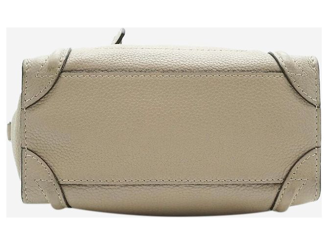 Céline Borsa a mano 2 in 1 in pelle di vitello Nano Luggage - vista 6
