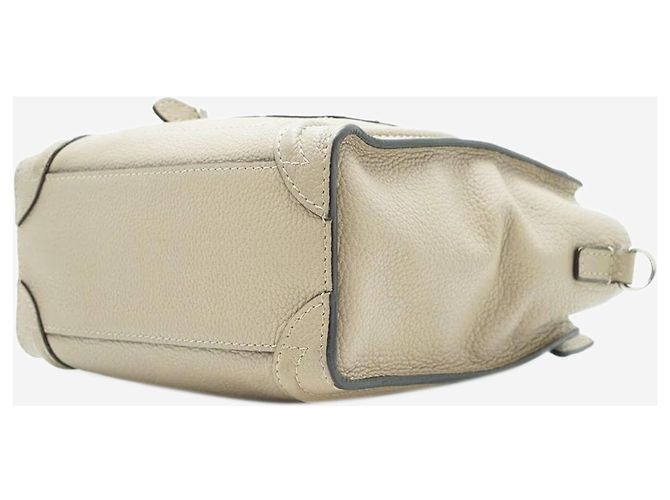 Céline Borsa a mano 2 in 1 in pelle di vitello Nano Luggage - vista 8