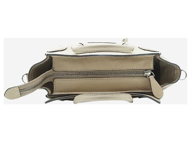 Céline Borsa a mano 2 in 1 in pelle di vitello Nano Luggage - vista 9