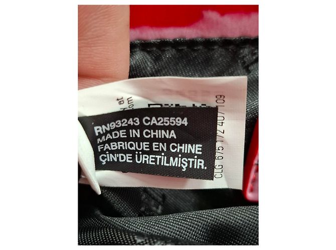 Borsa a spalla Diesel Play Flap in poliuretano rosso - vista 16