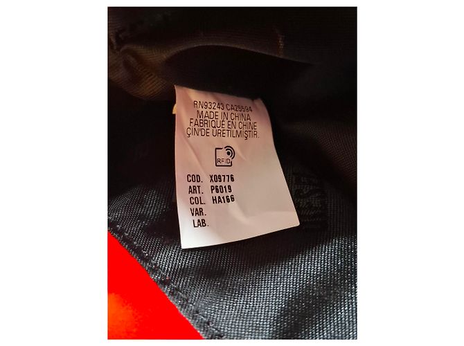Borsa a spalla Diesel Play Flap in poliuretano rosso - vista 20