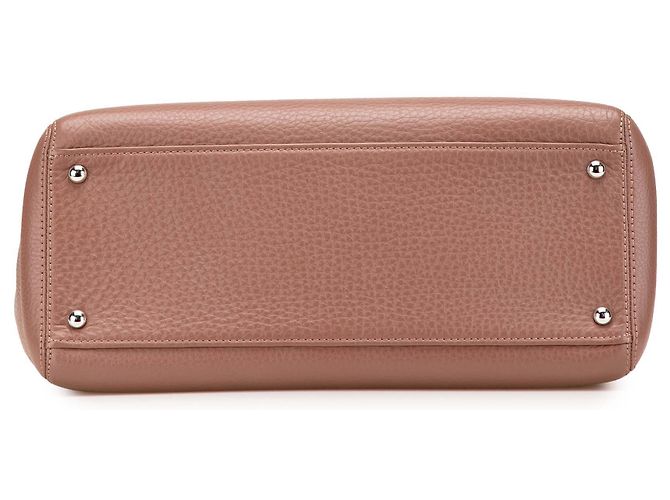 Chanel Braune Kleine Executive Cerf Tasche aus Kalbsleder - Ansicht 3