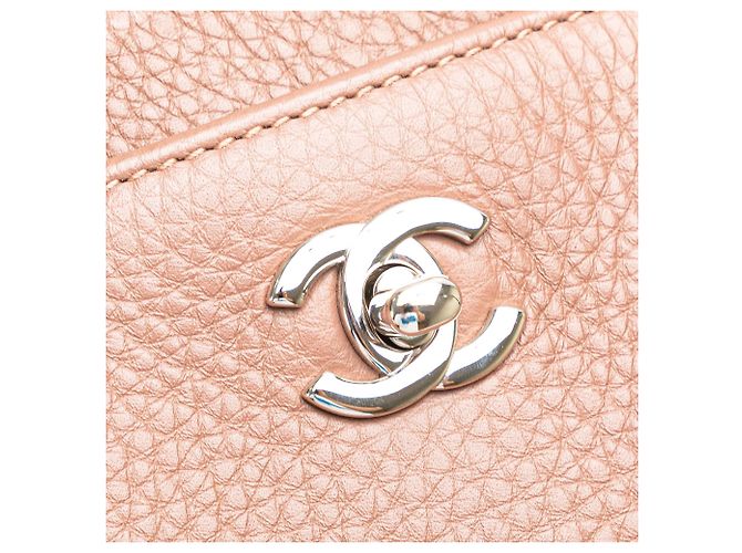 Chanel Braune Kleine Executive Cerf Tasche aus Kalbsleder - vista 8