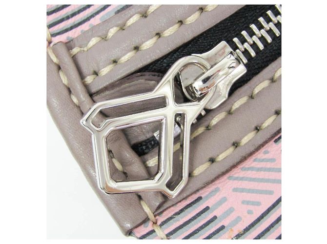 Borsa in pelle di piccole dimensioni Moreau POLOCHON Marrone Rosa - vista 10