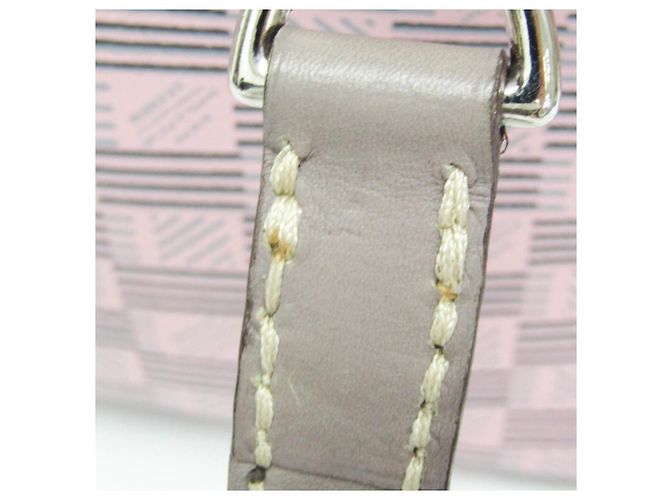 Borsa in pelle di piccole dimensioni Moreau POLOCHON Marrone Rosa - vista 11
