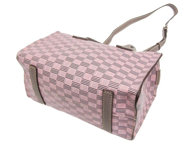 Borsa in pelle di piccole dimensioni Moreau POLOCHON Marrone Rosa - vista 3
