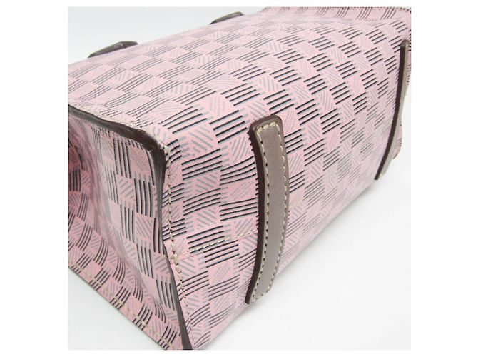 Borsa in pelle di piccole dimensioni Moreau POLOCHON Marrone Rosa - vista 5