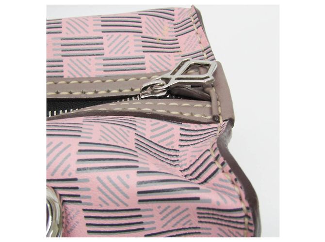 Borsa in pelle di piccole dimensioni Moreau POLOCHON Marrone Rosa - vista 7