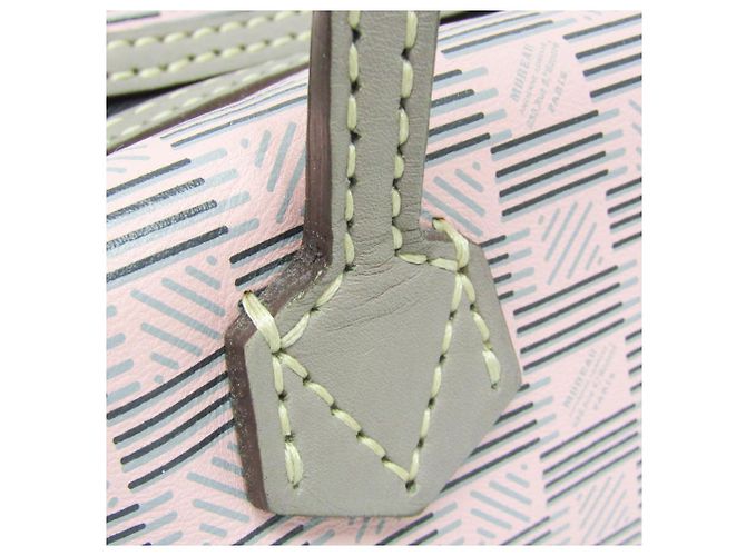 Borsa in pelle di piccole dimensioni Moreau POLOCHON Marrone Rosa - vista 9