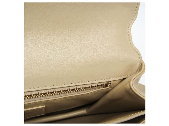 Borsa Maillon Saint Laurent 649795 Beige - vista 10
