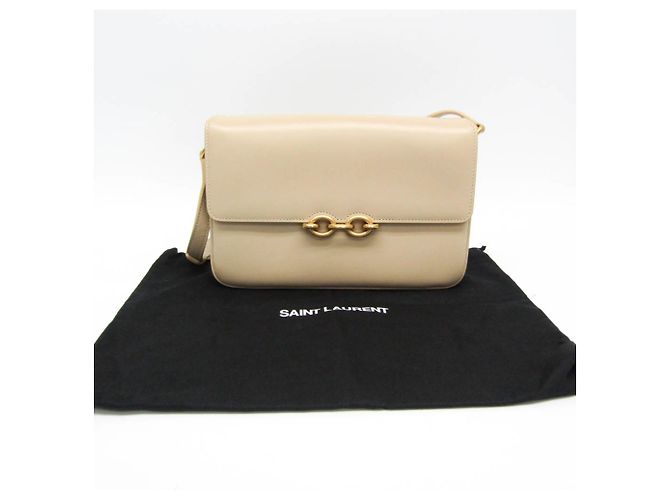 Borsa Maillon Saint Laurent 649795 Beige - vista 2