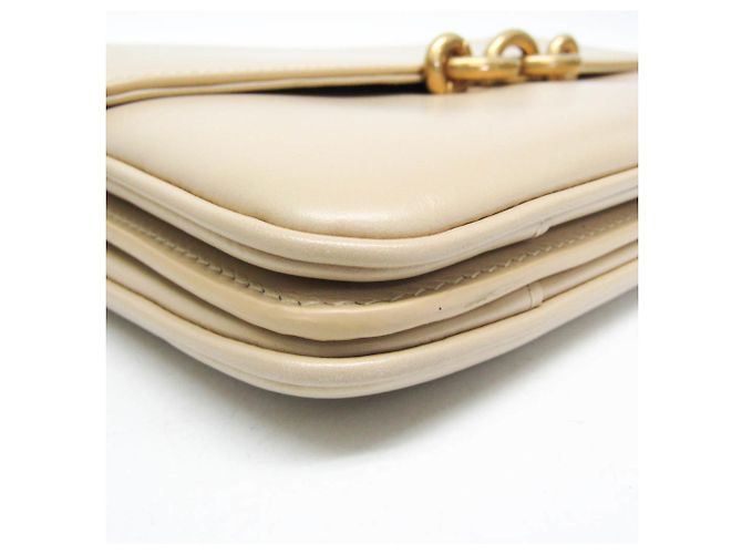 Borsa Maillon Saint Laurent 649795 Beige - vista 6