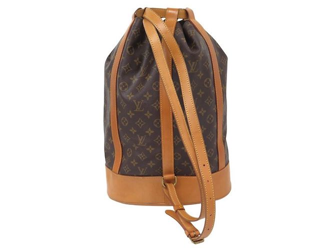 ZAINO DA VIAGGIO LOUIS VUITTON RANDONNEE GM M42244 CANVAS MONOGRAM Marrone - vista 2