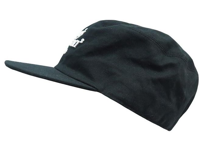 NUOVO CAPPELLO LOUIS VUITTON X NIGO MP2732 SQUARED L 60 VIRGIL ABLOH Nero - vista 2