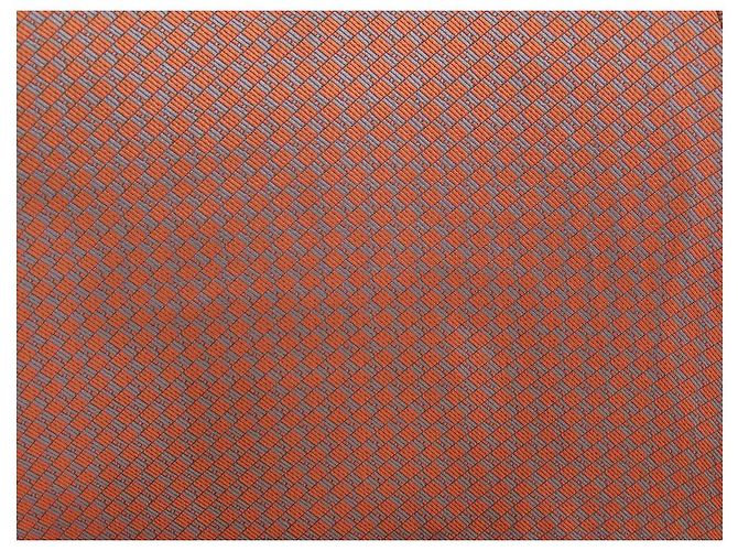 Hermès OMBRELLO VINTAGE HERMES MONOGRAMMATO H ARANCIONE MANICO IN LEGNO OMBRELLO IN CANVAS - vista 3