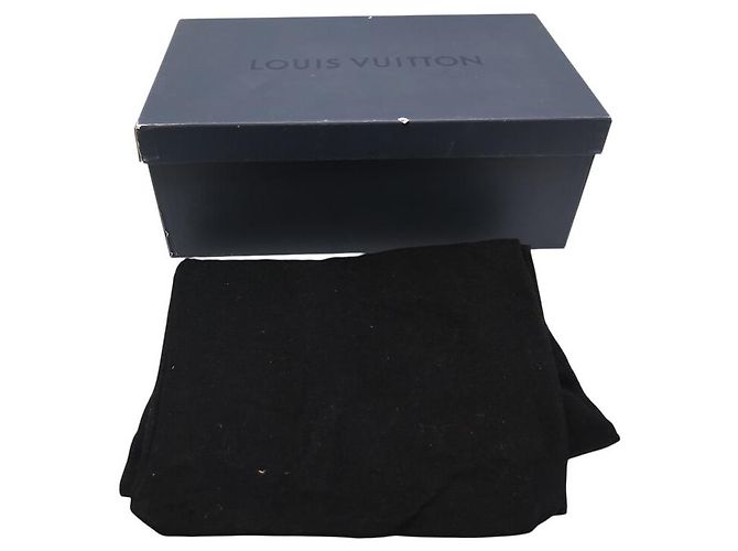 NUOVE SCARPE LOUIS VUITTON DERBY MINISTER 1ACDF8 8.5 42.5 PELLE EPI NERA Nero - vista 10