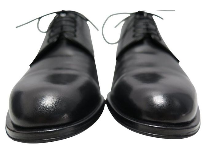 NUOVE SCARPE LOUIS VUITTON DERBY MINISTER 1ACDF8 8.5 42.5 PELLE EPI NERA Nero - vista 4