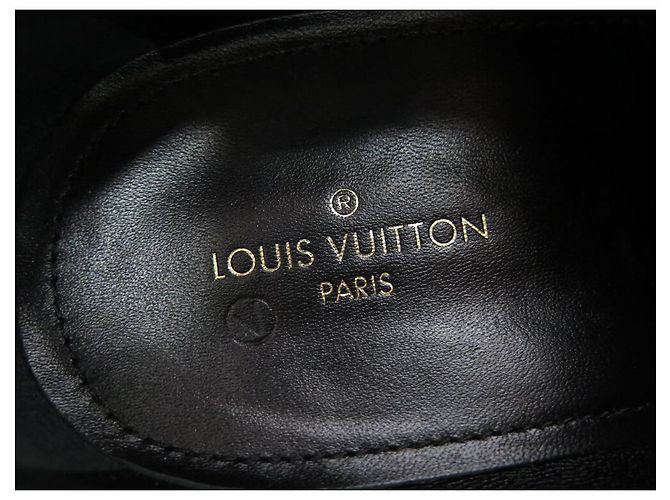 NUOVE SCARPE LOUIS VUITTON DERBY MINISTER 1ACDF8 8.5 42.5 PELLE EPI NERA Nero - vista 8