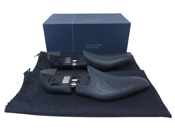 JM WESTON WOOLTON 474 Wildleder-Mokassins 9.5D 43.5 Schuhspanner - Ansicht 11