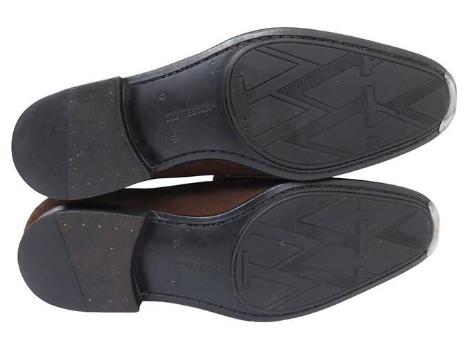JM WESTON WOOLTON 474 Wildleder-Mokassins 9.5D 43.5 Schuhspanner - Ansicht 7