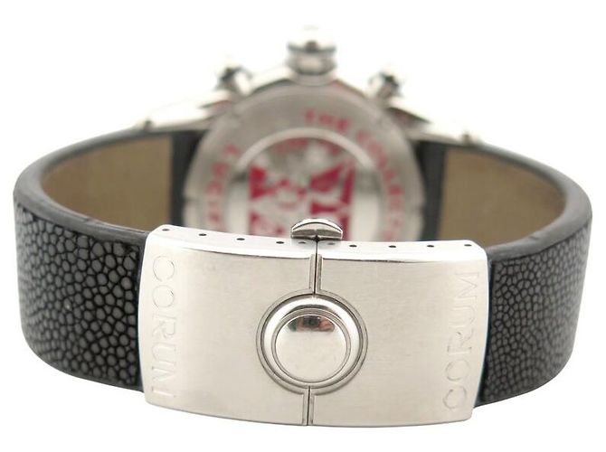 CORUM BUBBLE LUCIFER 28534020 AUTOMÁTICO 45 MM CRONÓGRAFO EDIÇÃO LIMITADA Prata - vista 4
