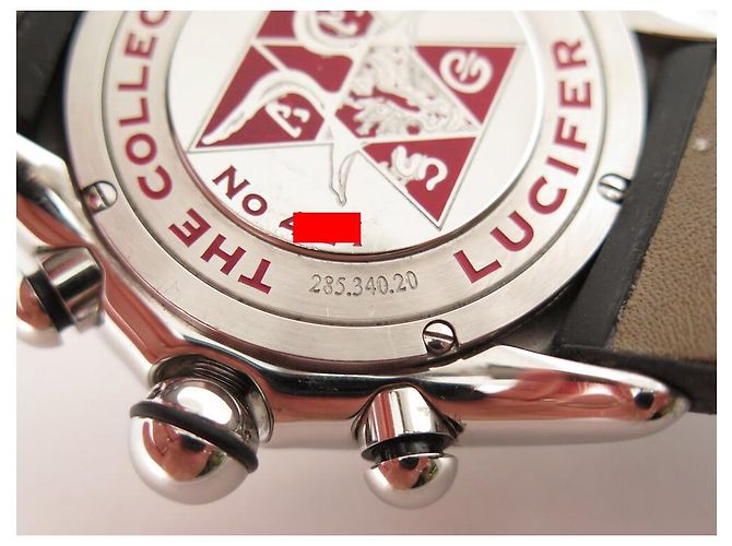 CORUM BUBBLE LUCIFER 28534020 AUTOMÁTICO 45 MM CRONÓGRAFO EDIÇÃO LIMITADA Prata - vista 7