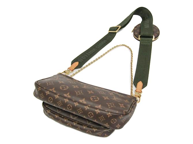 Louis Vuitton Monogram Multi Pochette Accessori Cachi Monogramma - vista 2