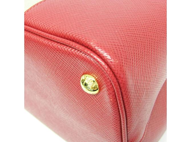 Damentasche Prada BN2887 Rot Beige - Ansicht 5