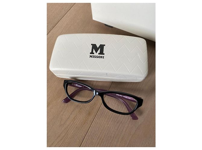 Montura de gafas graduadas M Missoni. Blanco Ciruela - vista 2