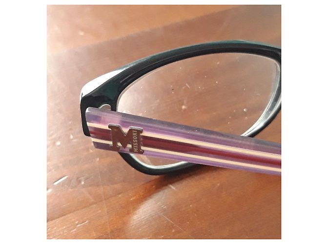Montura de gafas graduadas M Missoni. Blanco Ciruela - vista 4