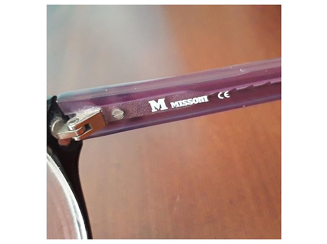 Montura de gafas graduadas M Missoni. Blanco Ciruela - vista 5
