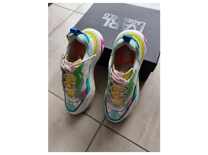 Sneaker tendenza nuova Karl Lagerfeld Multicolore - vista 4