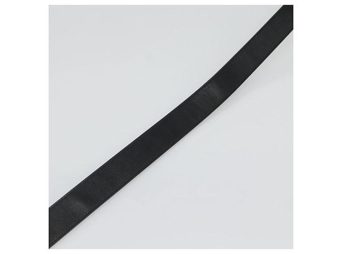 GUCCI Gürtel aus Leder 81,5-34,3"" schwarz silber authentisch bs25928 - Ansicht 7