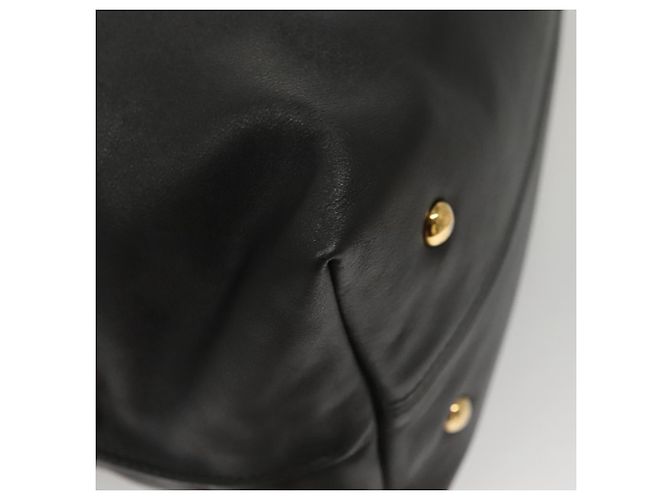 Borsa a tracolla Salvatore Ferragamo Gancini in pelle marrone e oro autentica 124617 - vista 9