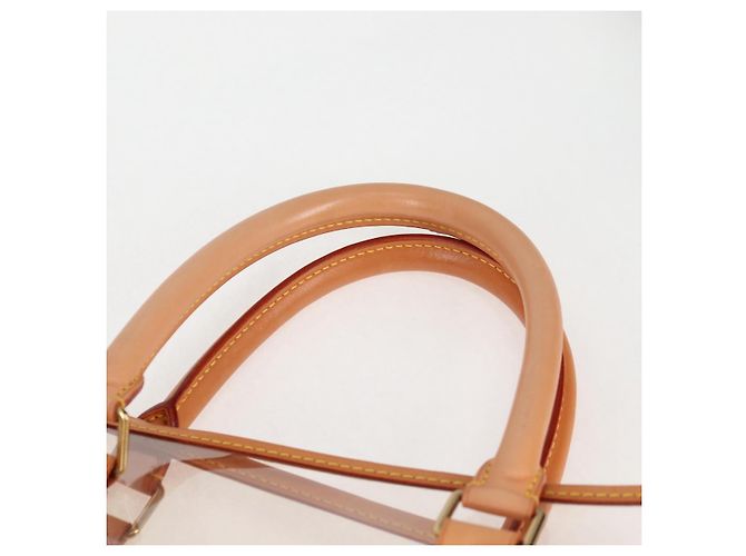 LOUIS VUITTON Borsa Tote Isaac Mizrahi Vinile Pelle Trasparente M99027 Auth 124651SAV - vista 14
