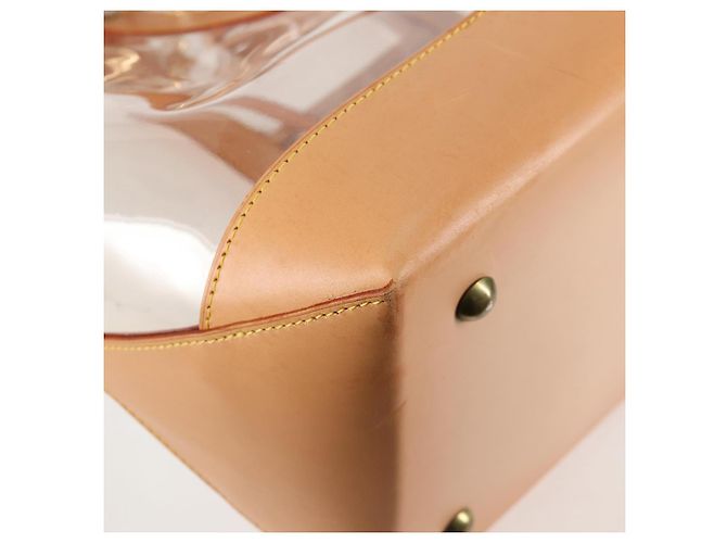 LOUIS VUITTON Borsa Tote Isaac Mizrahi Vinile Pelle Trasparente M99027 Auth 124651SAV - vista 17
