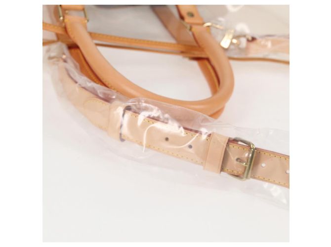 LOUIS VUITTON Borsa Tote Isaac Mizrahi Vinile Pelle Trasparente M99027 Auth 124651SAV - vista 18