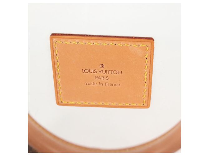 LOUIS VUITTON Borsa Tote Isaac Mizrahi Vinile Pelle Trasparente M99027 Auth 124651SAV - vista 23