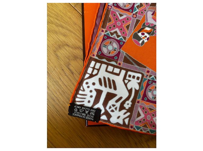 Quadrato Hermès 90 Zabavushka Multicolore - vista 7