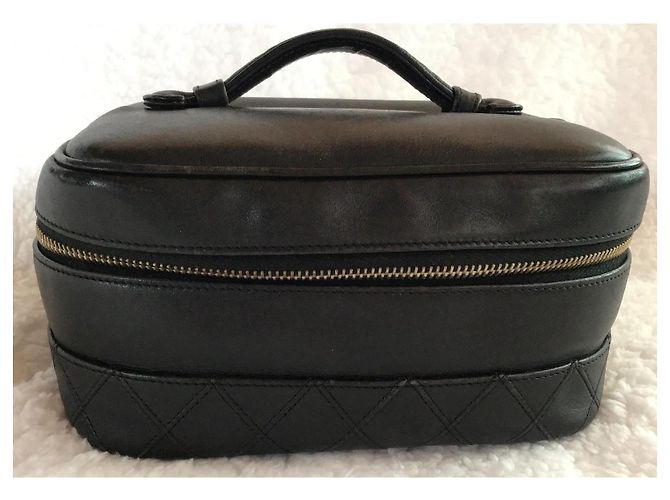 Borsa Vanity Chanel Nero - vista 2