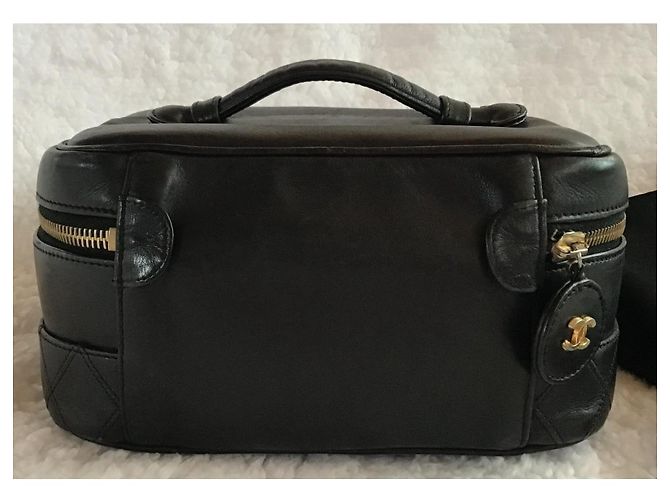 Borsa Vanity Chanel Nero - vista 3
