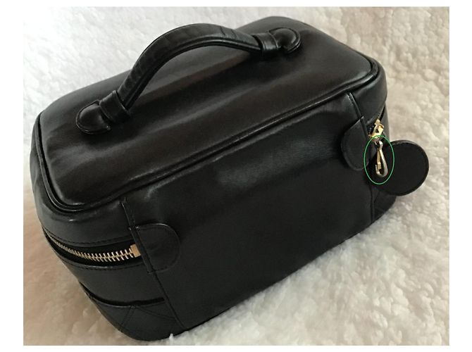 Borsa Vanity Chanel Nero - vista 8