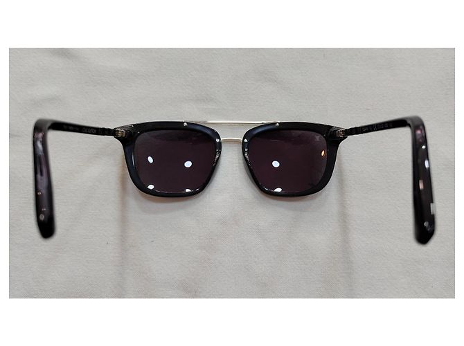 Gafas de sol Louis Vuitton Z0364W Negras Plateadas Marrón oscuro - vista 5